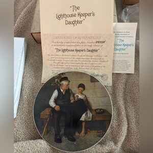 NOEMAN ROCKWELL-THE LIGHTKEEPERS
DAUGHTER-1979